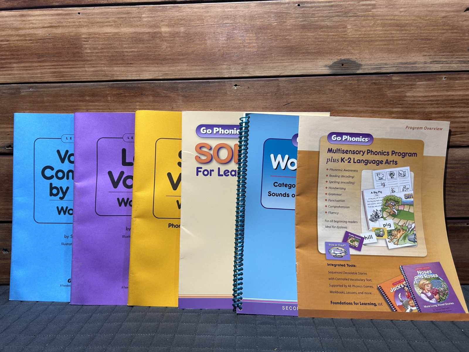 Go phonics home program-Multisensory Phonics program plus K-2 Language Arts