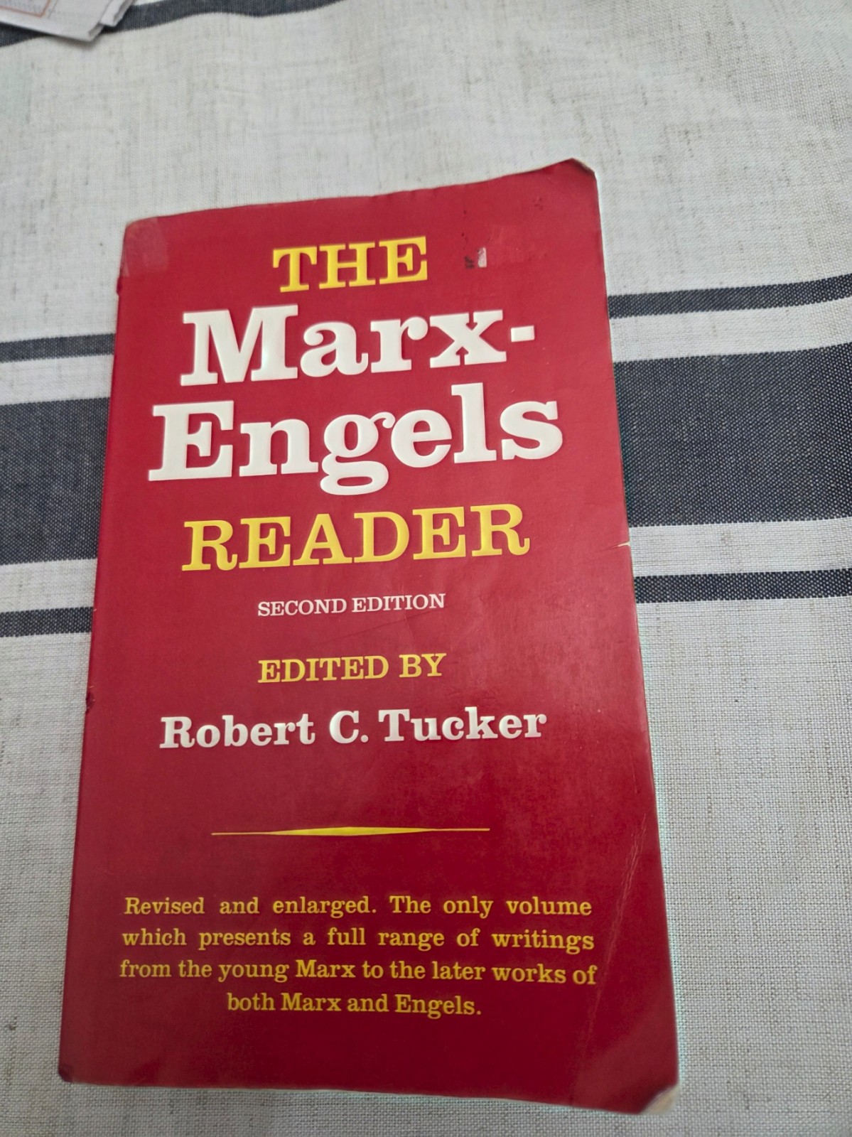 Marx-Engels Reader edited by Robert C. Tucker, Karl Marx (1978)-FAST SHIPPING