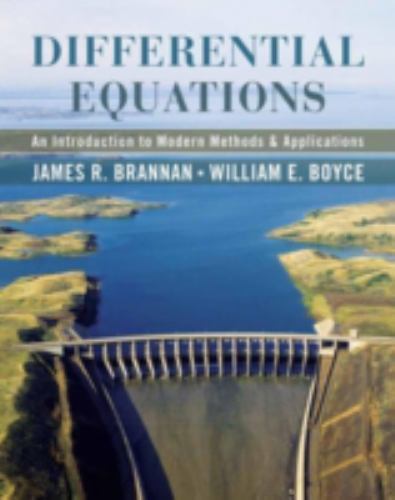 Differential Equations: An Introduction to Mo- 9780471651413, Brannan, hardcover